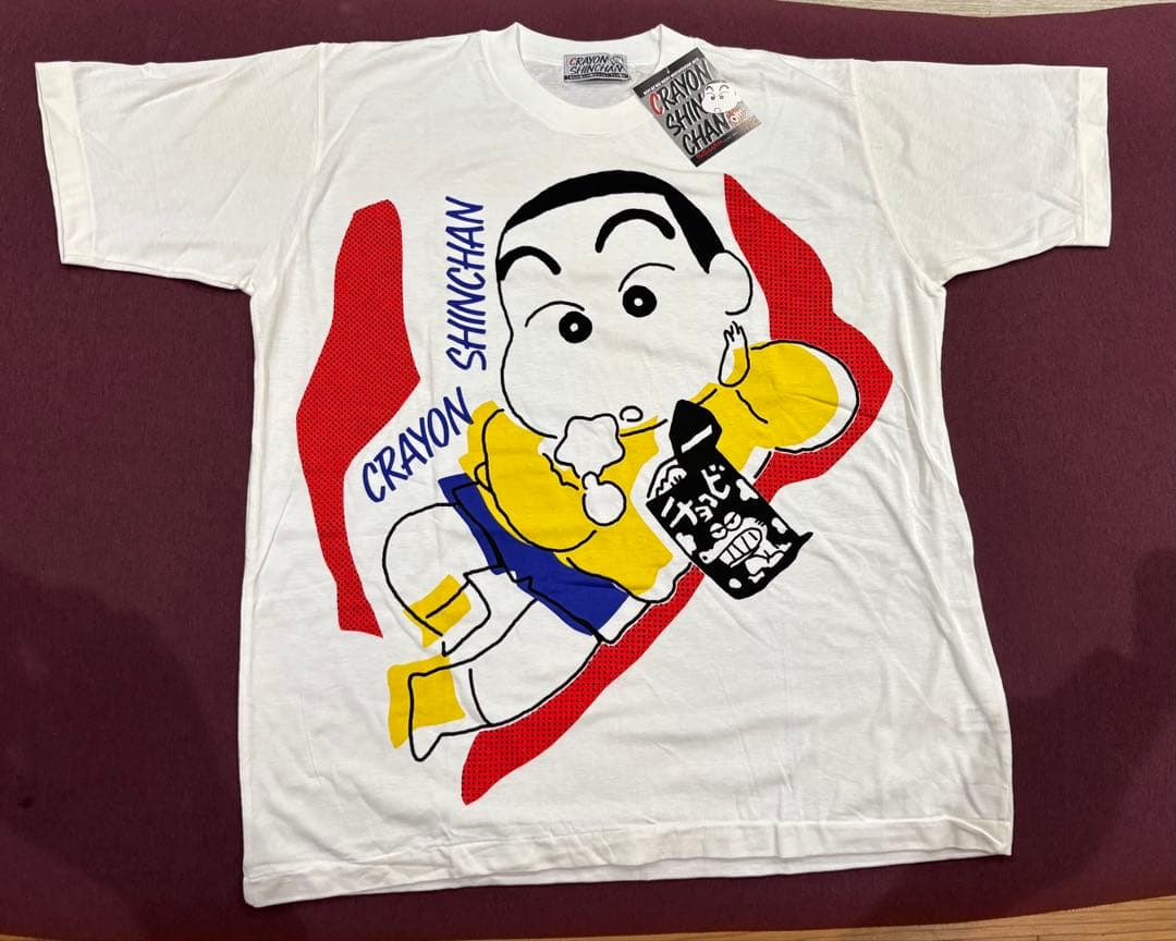 ヤ*ン様 90s クレヨンしんちゃん Tシャツ ビンテージ　未使用