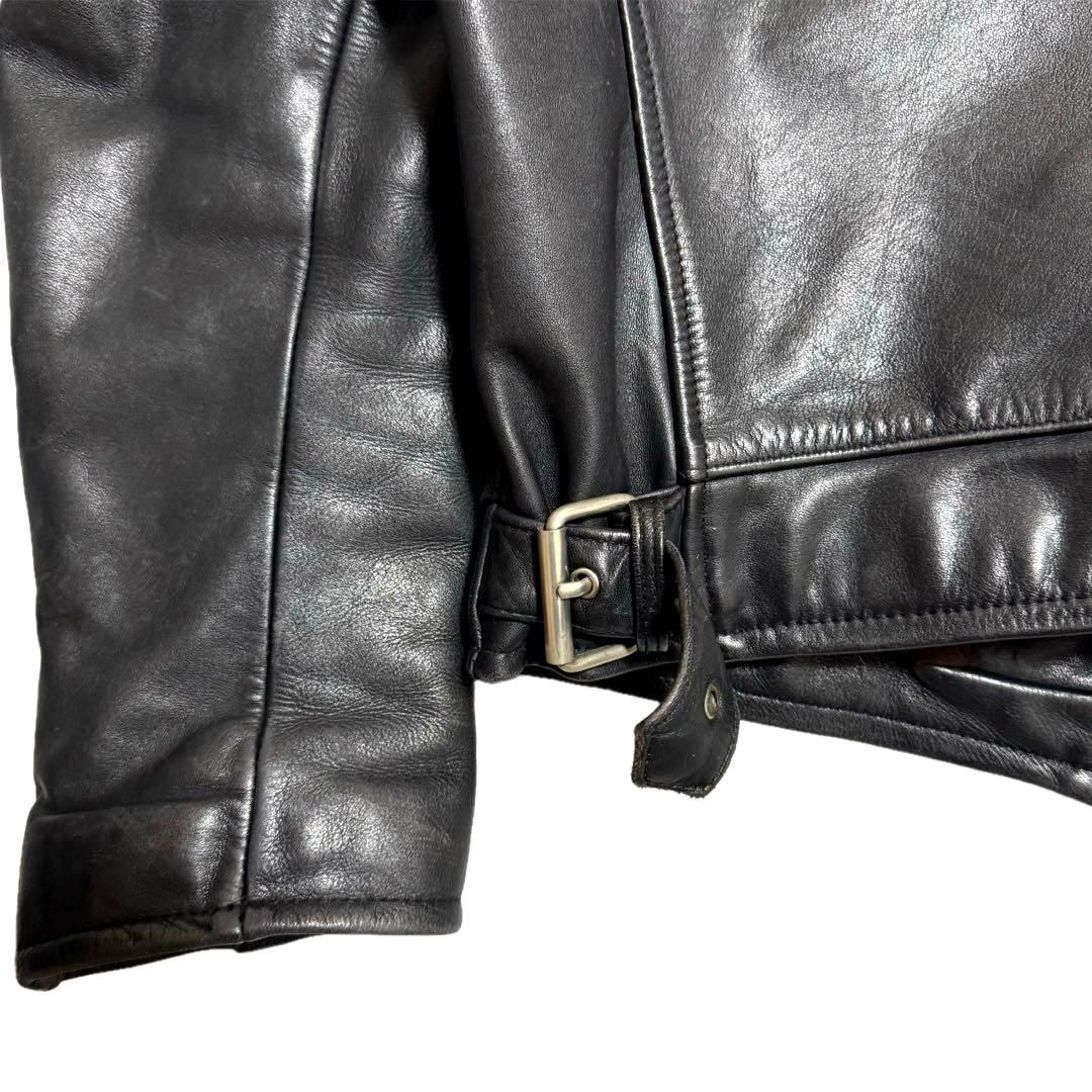 ハーレーダビッドソン レザージャケット シングルライダース　L ブラック 人気