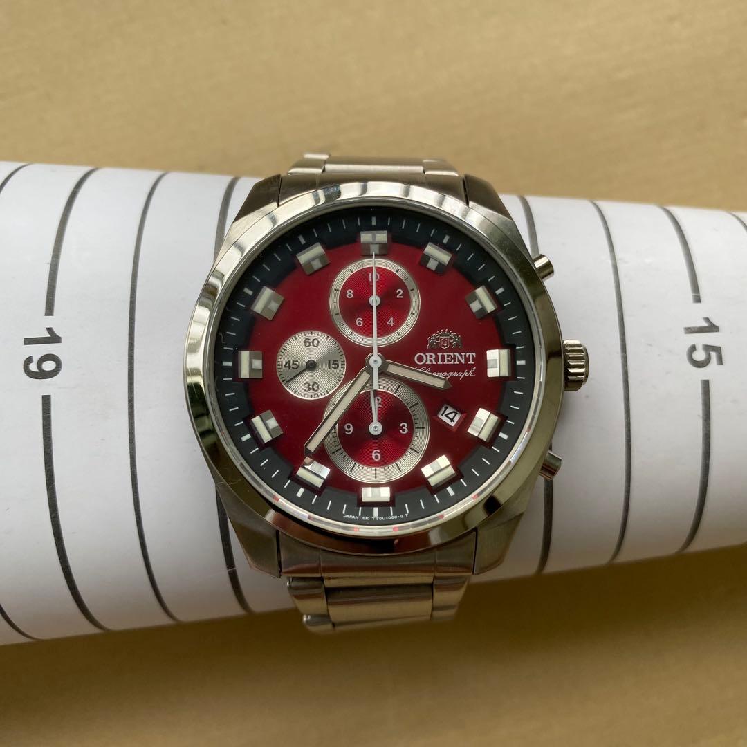 オリエントのTTOU-C0-B CAクロノグラフ腕時計