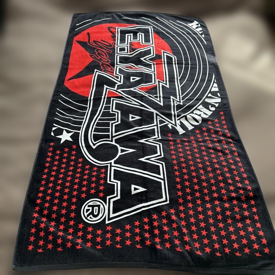 矢沢永吉　非売品YAZAWAカードオリジナルビーチタオル