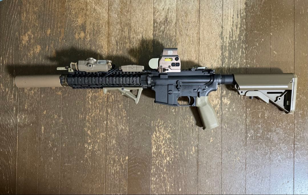 東京マルイmws(mk18.mod1)外装カスタム盛り盛り