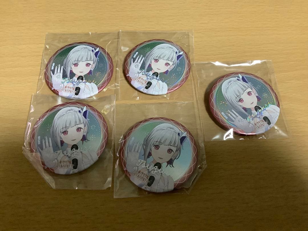 ラブライブ 蓮ノ空　4thライブ　缶バッジ　シークレット　未開封　夕霧綴理　5個