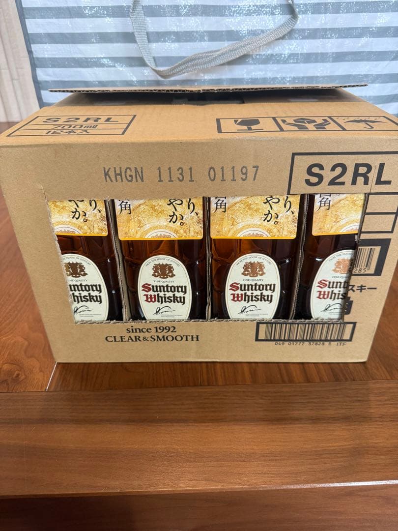 サントリーウイスキー 限定白角12本セット
