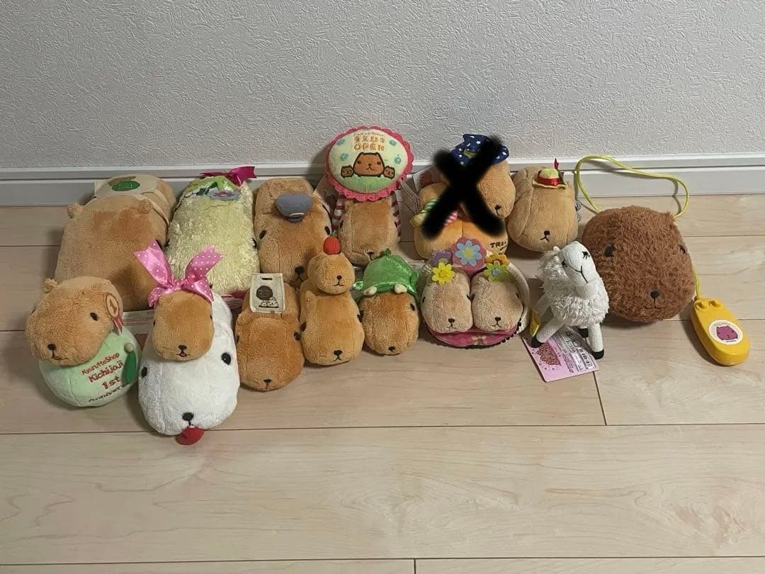 カピバラさん　ぬいぐるみ　まとめ売り【13点】