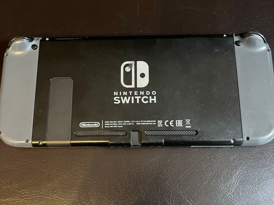 Nintendo Switch 本体　グレー　箱無し