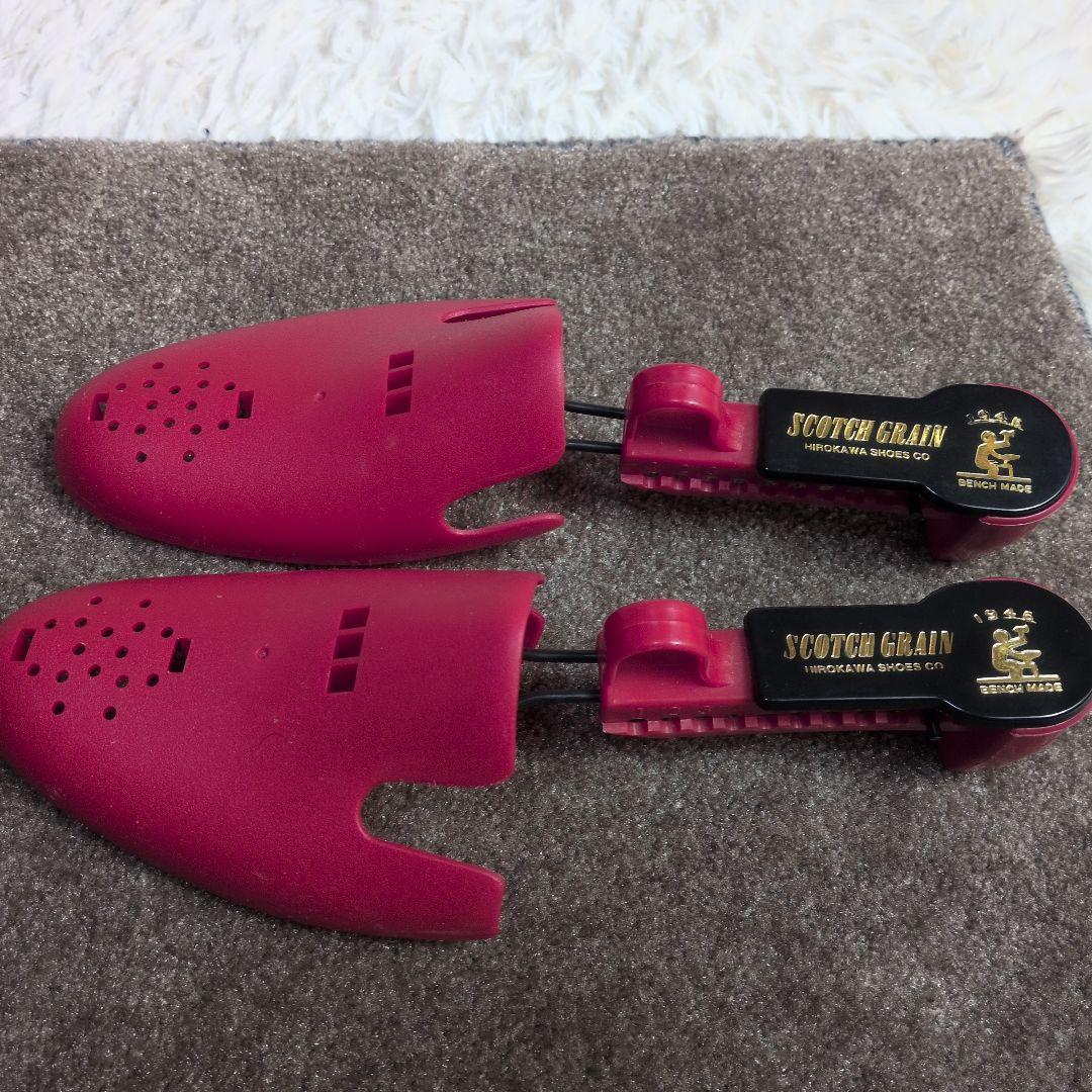 【美品✨SCOTCH GRAIN✨2E✨25cm】レザー ビジネス シューズ 黒