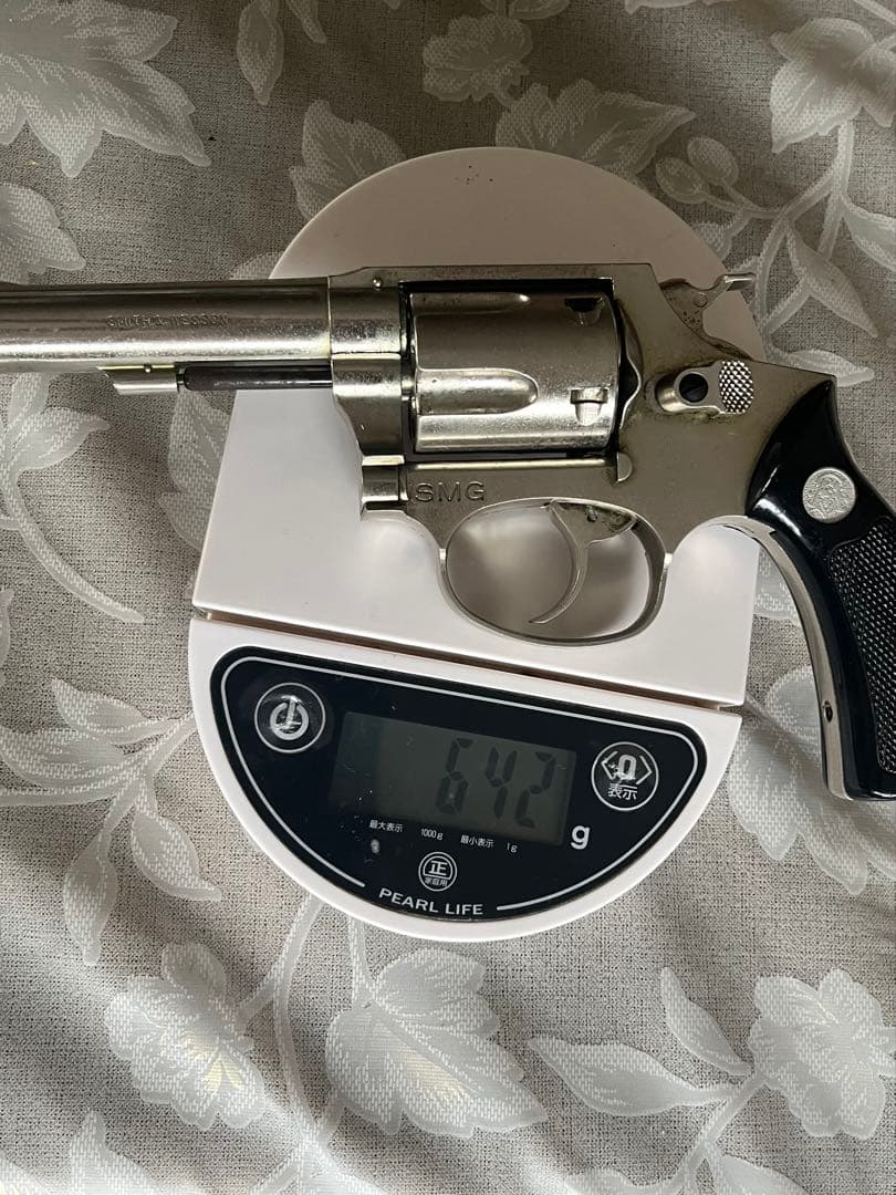 国際産業　金属製リボルバー カートリッジ5個付き　未発火