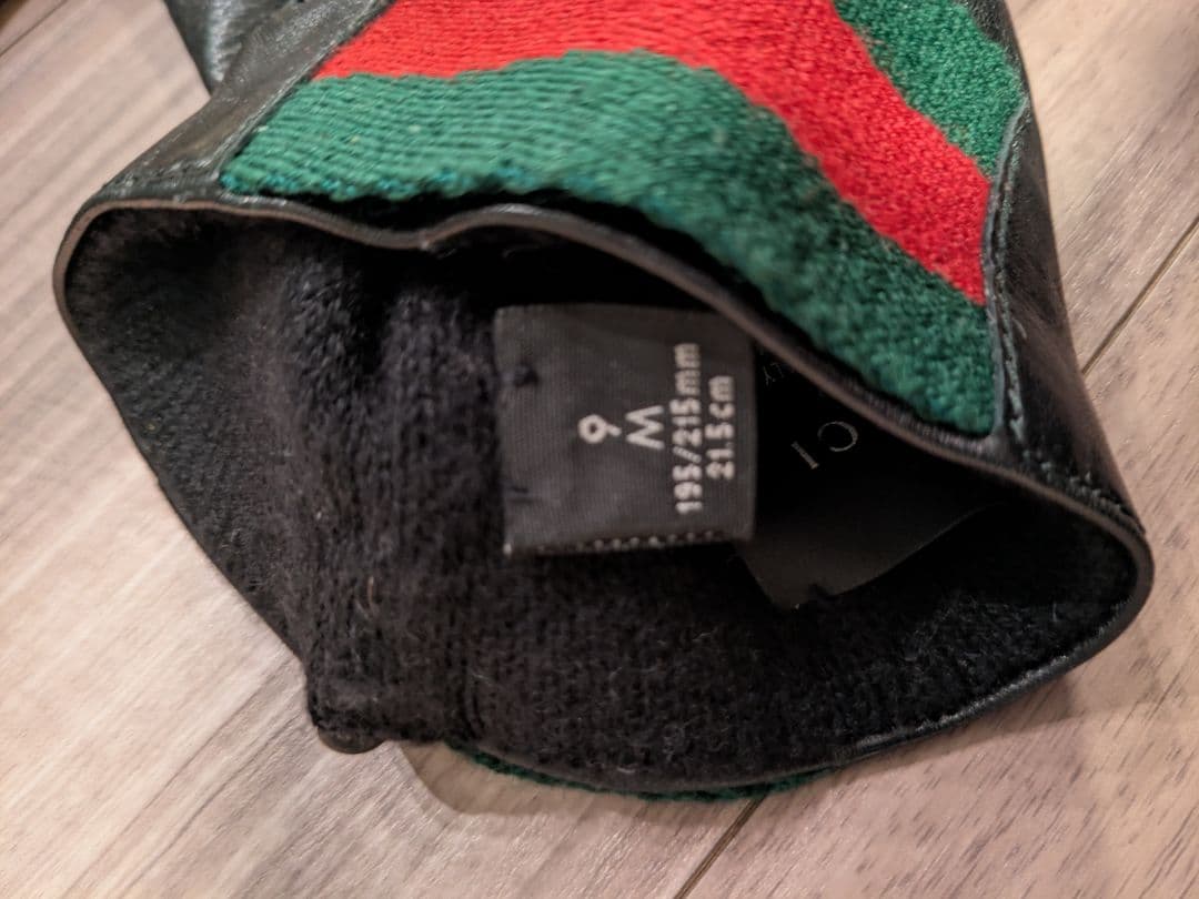 GUCCI レザーグローブ