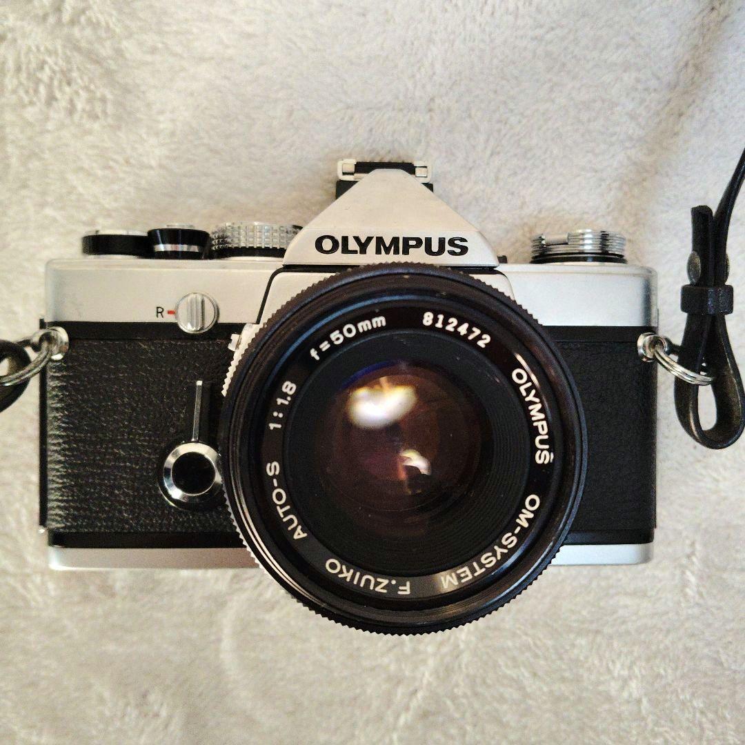 ■美品■ OLYMPUS OM-1N F.ZUIKO 50mmf1.8ストラップ