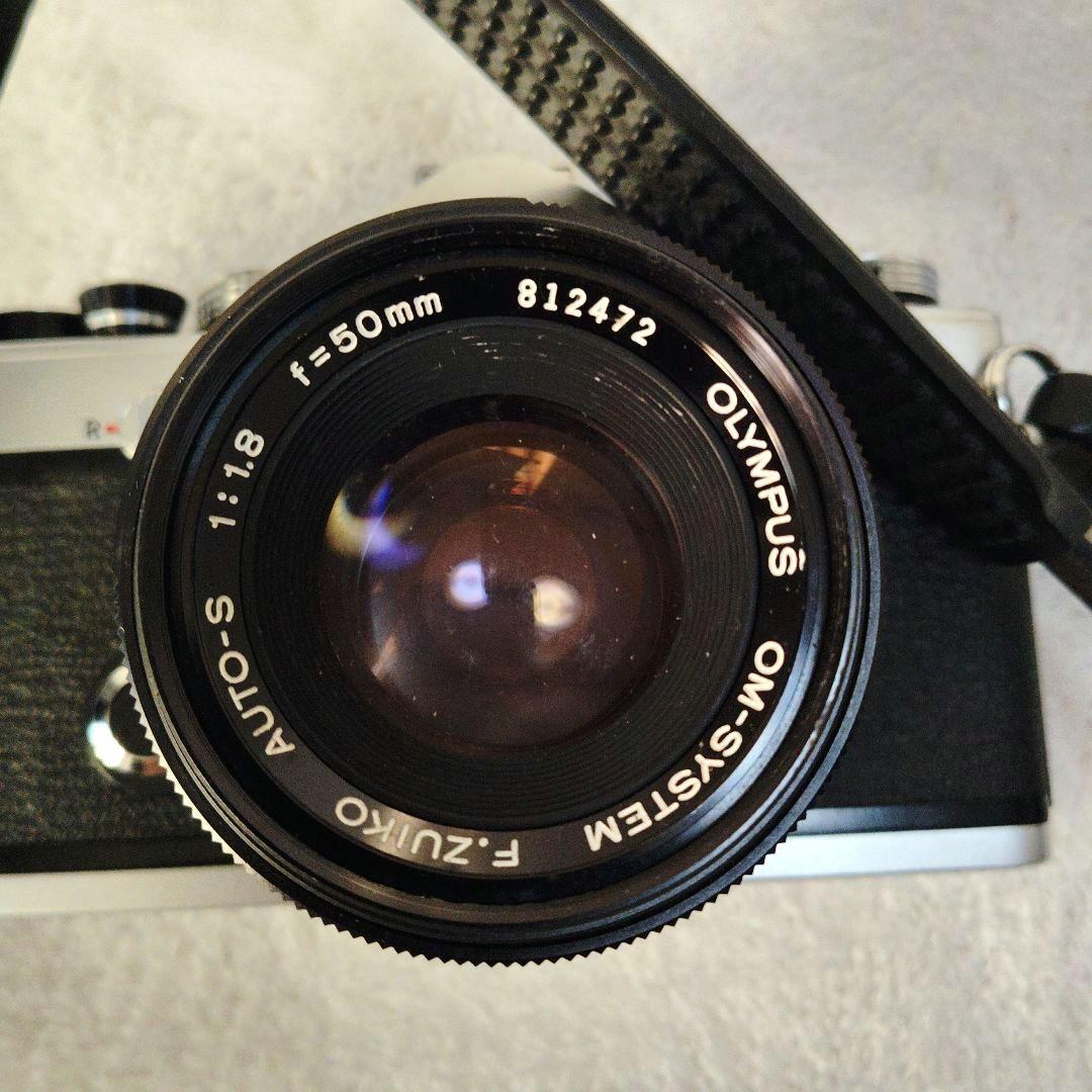 ■美品■ OLYMPUS OM-1N F.ZUIKO 50mmf1.8ストラップ