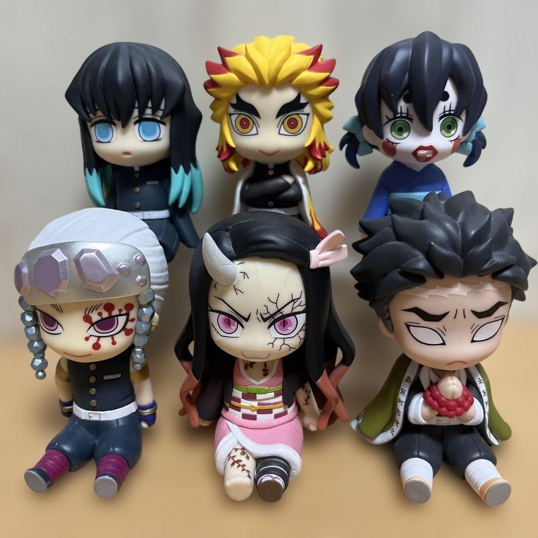 鬼滅の刃ぽてっとフィギュア6個セット