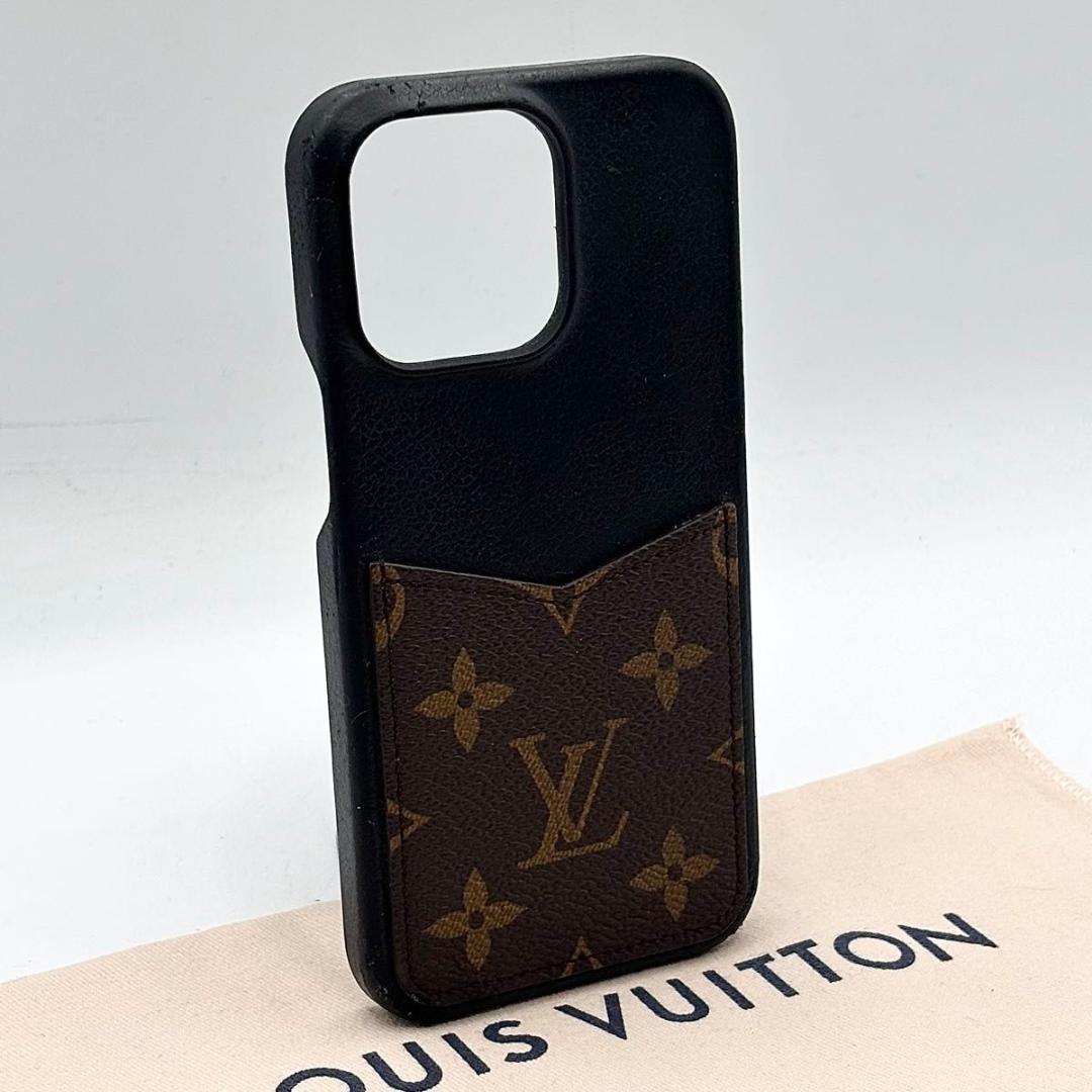 美品 ルイヴィトン モノグラム バンパー iPhone15pro max ケース