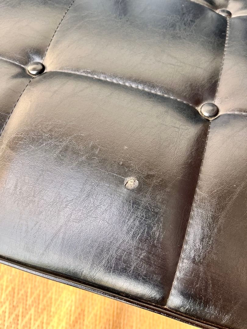 ③【送料無料】カリモク　Kチェア2シーター　ブラック