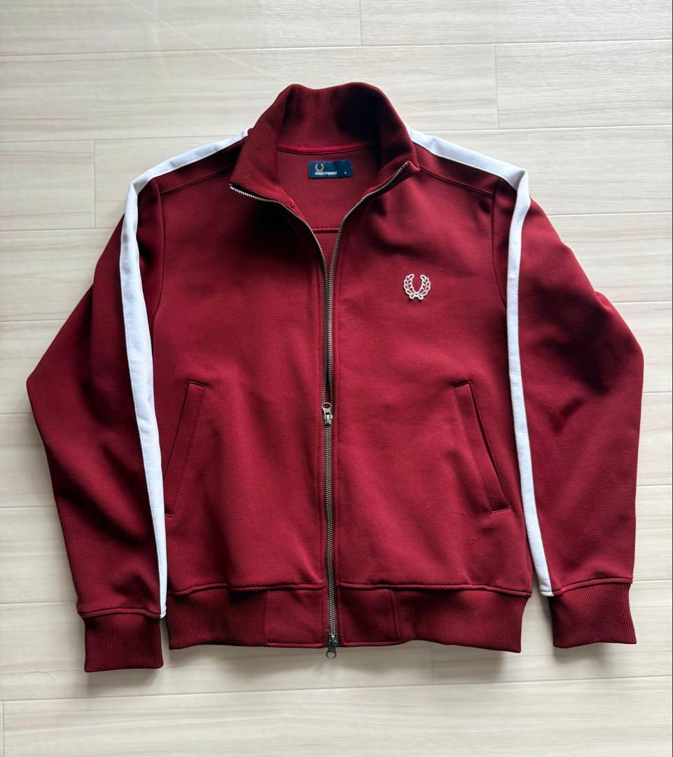 フレッドペリー バーガンディ ジャケット Fred Perry