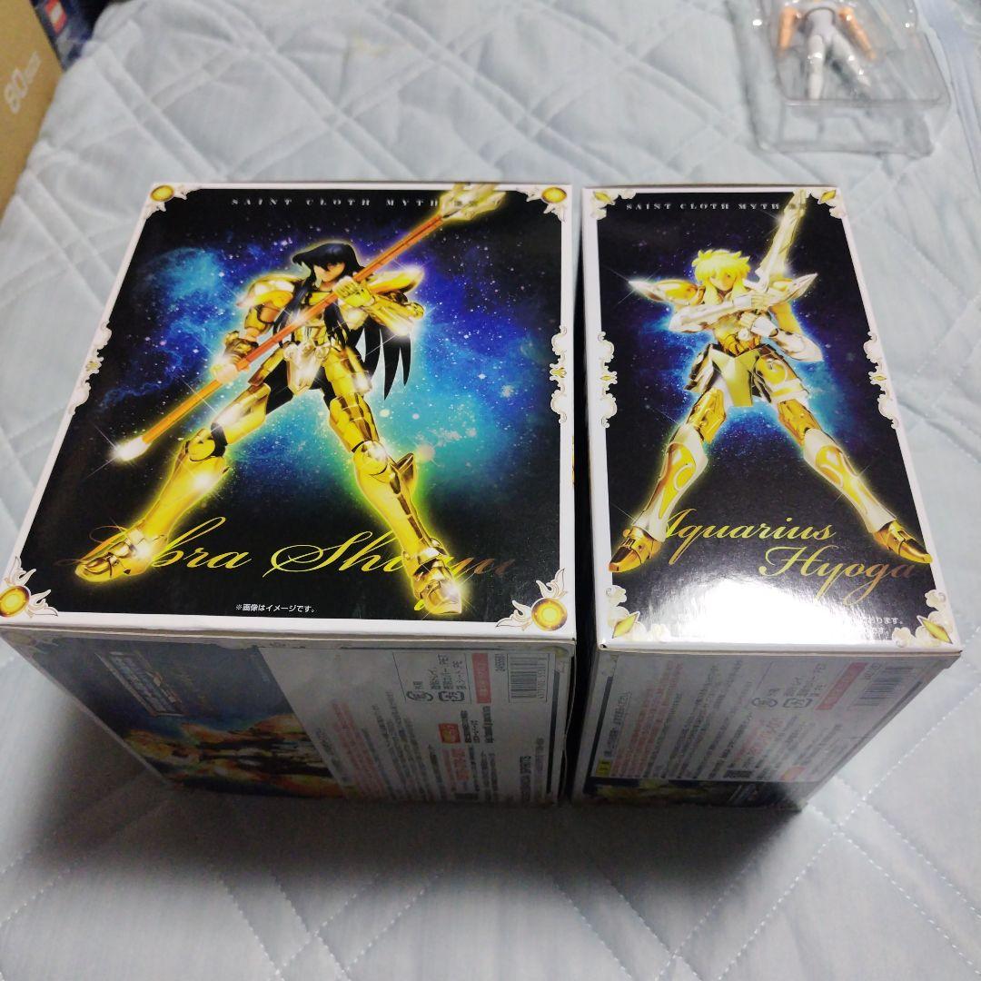 聖闘士聖衣神話EXアクエリアス氷河＆ライブラ紫龍.