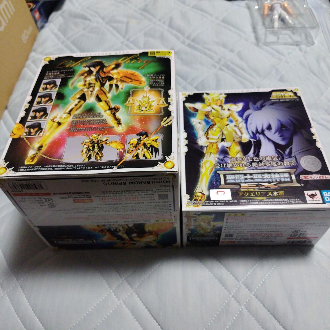 聖闘士聖衣神話EXアクエリアス氷河＆ライブラ紫龍.