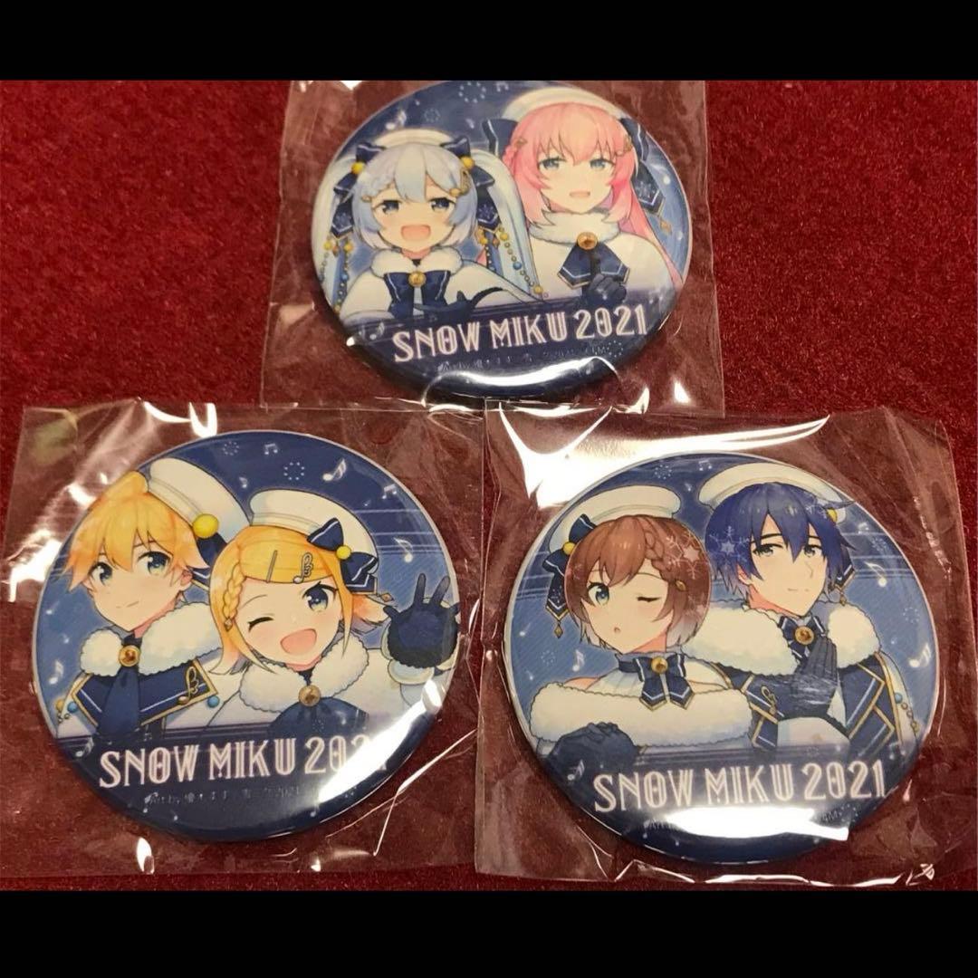 雪ミク 缶バッジセット
