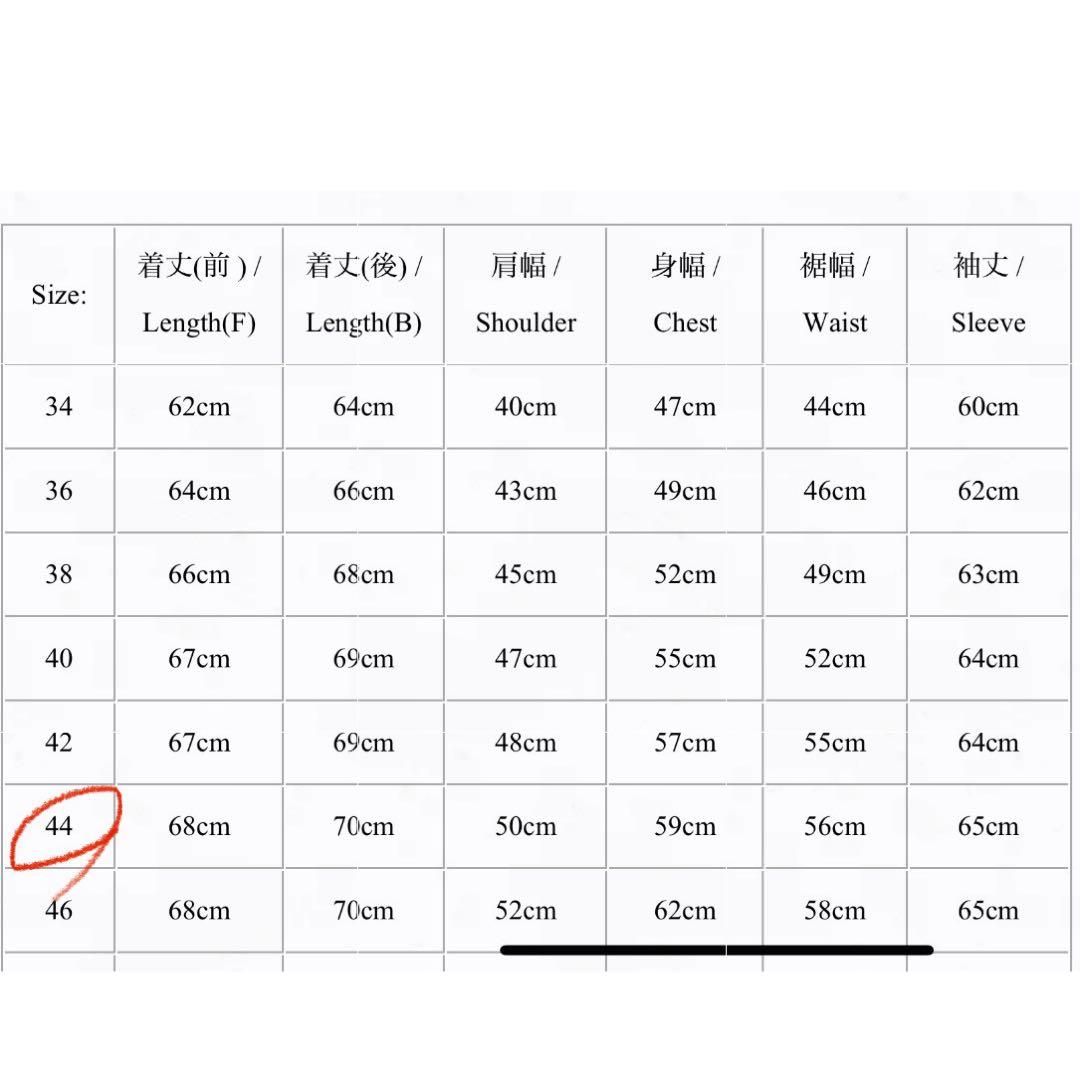 【超美品】addict clothes AD-01 アディクトクローズ　44