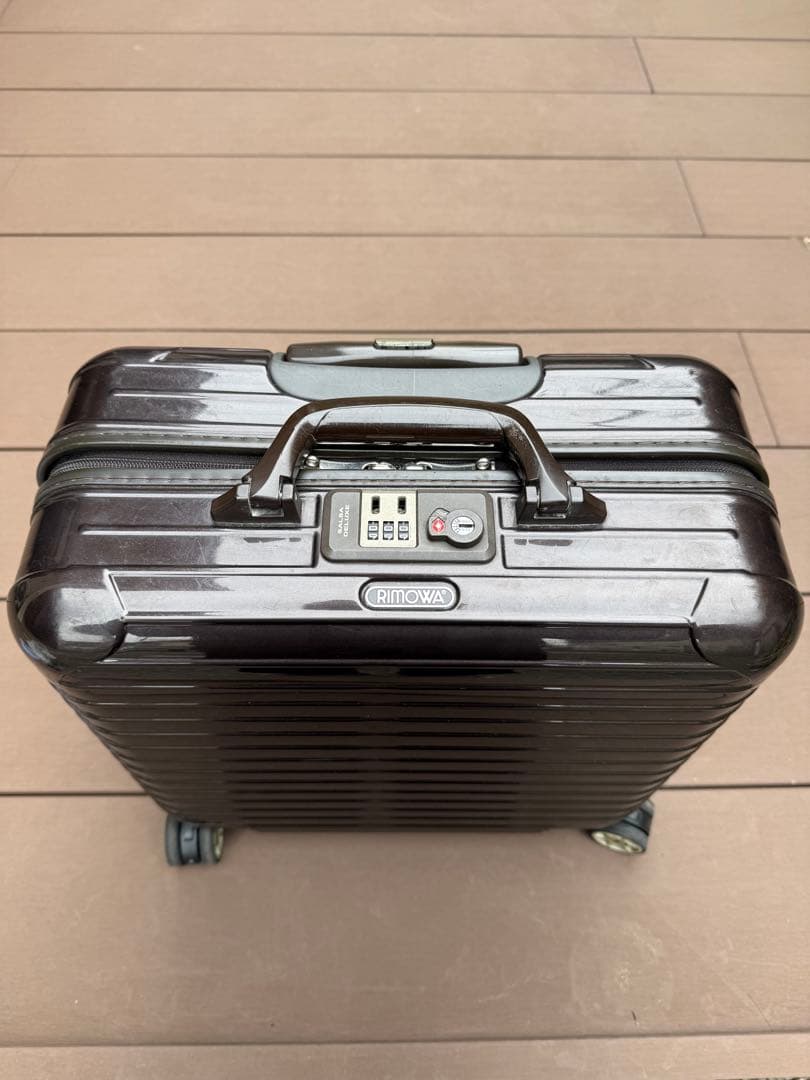 廃盤 リモワ ブラウン アタッシュ ビジネス キャリーケース