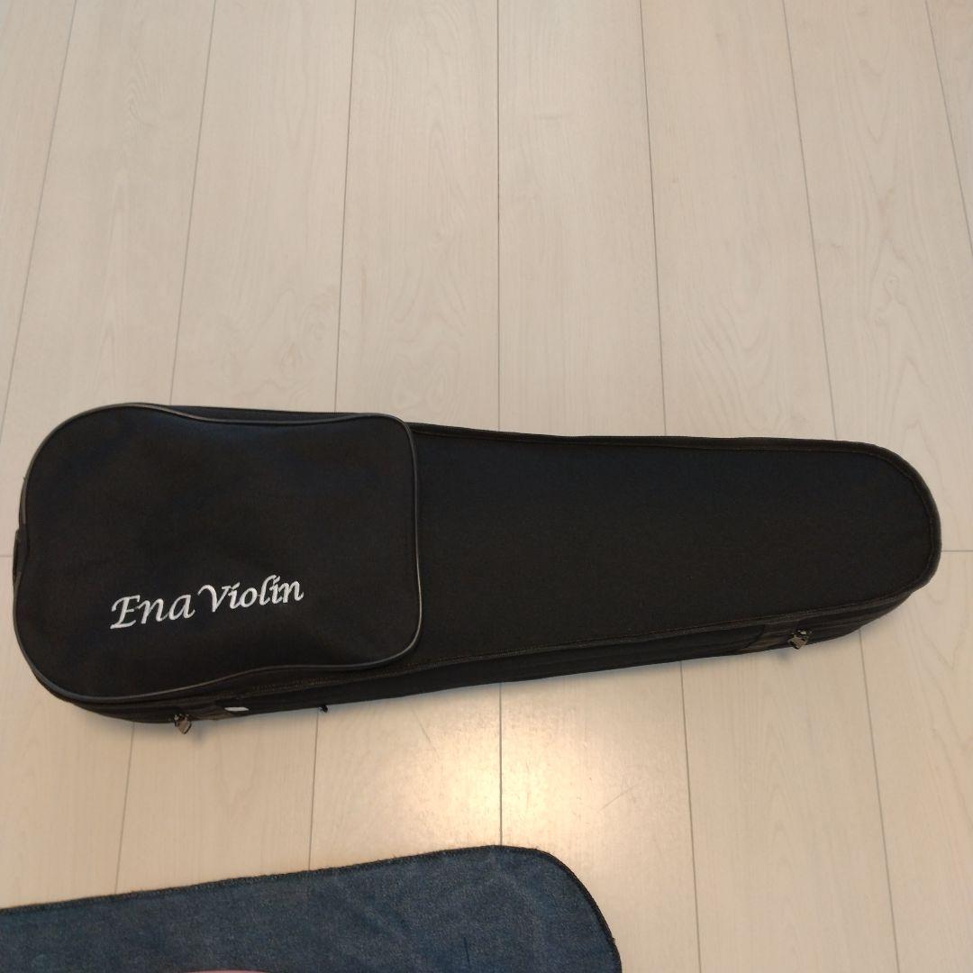 恵那Ena分数バイオリン1/2本体　弓 ソフトケース　肩当て　2021年日本製