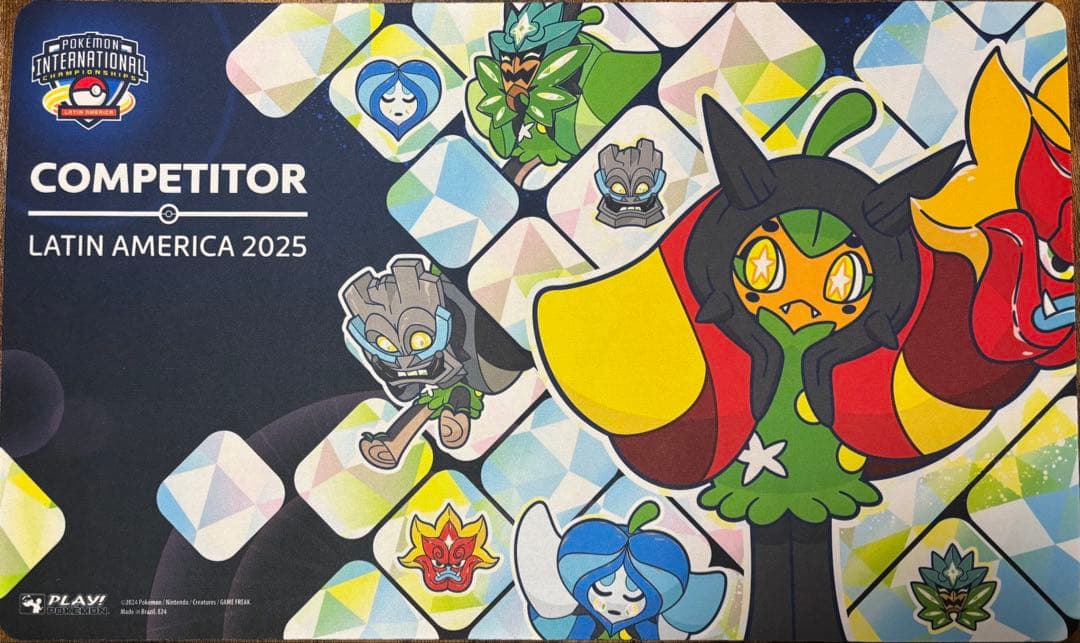 【海外正規品】 LAIC 2025 オーガポン　出場選手配布プレイマット