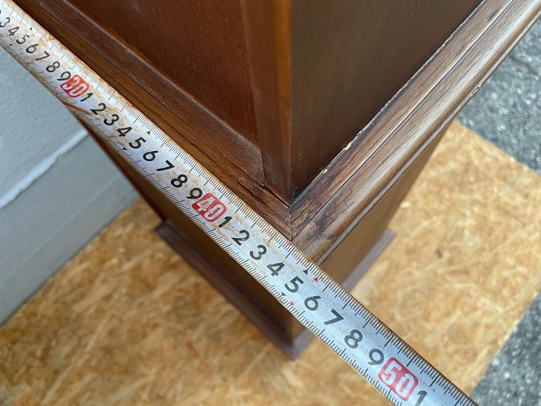 ★ 古家具 昭和レトロ チェスト ミラー 扉 付 ジュエリーボックス 引き出し