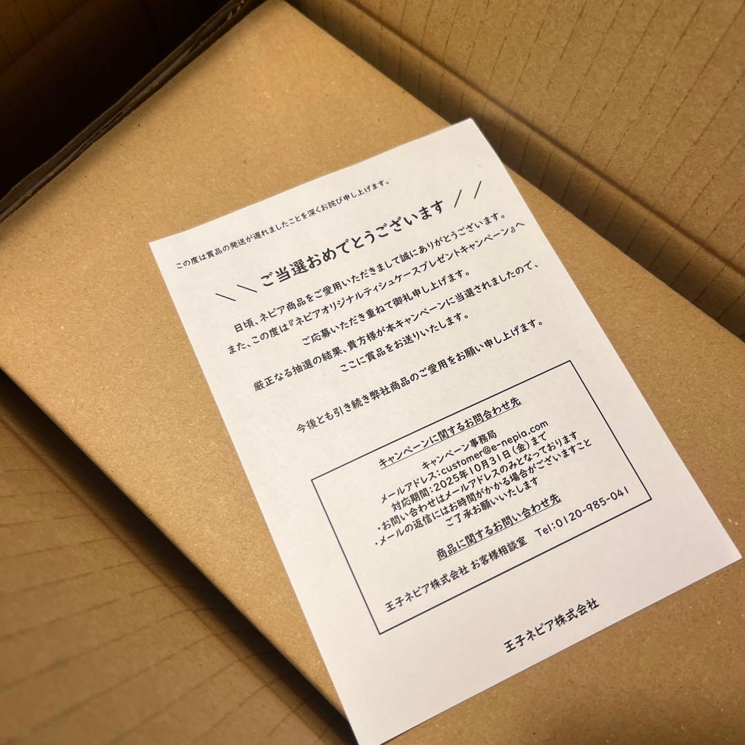 ネピア　目黒蓮　ティッシュケース　 Man　非売品