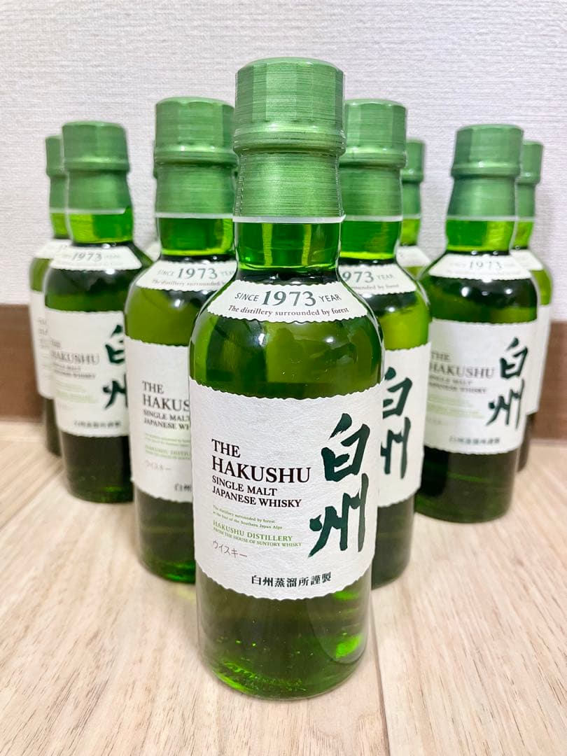 【新品】サントリーシングルモルトウイスキー 白州 12本セット