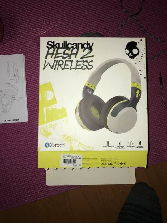 ヘッドホン Skullcandy HESH2 WIRELESS