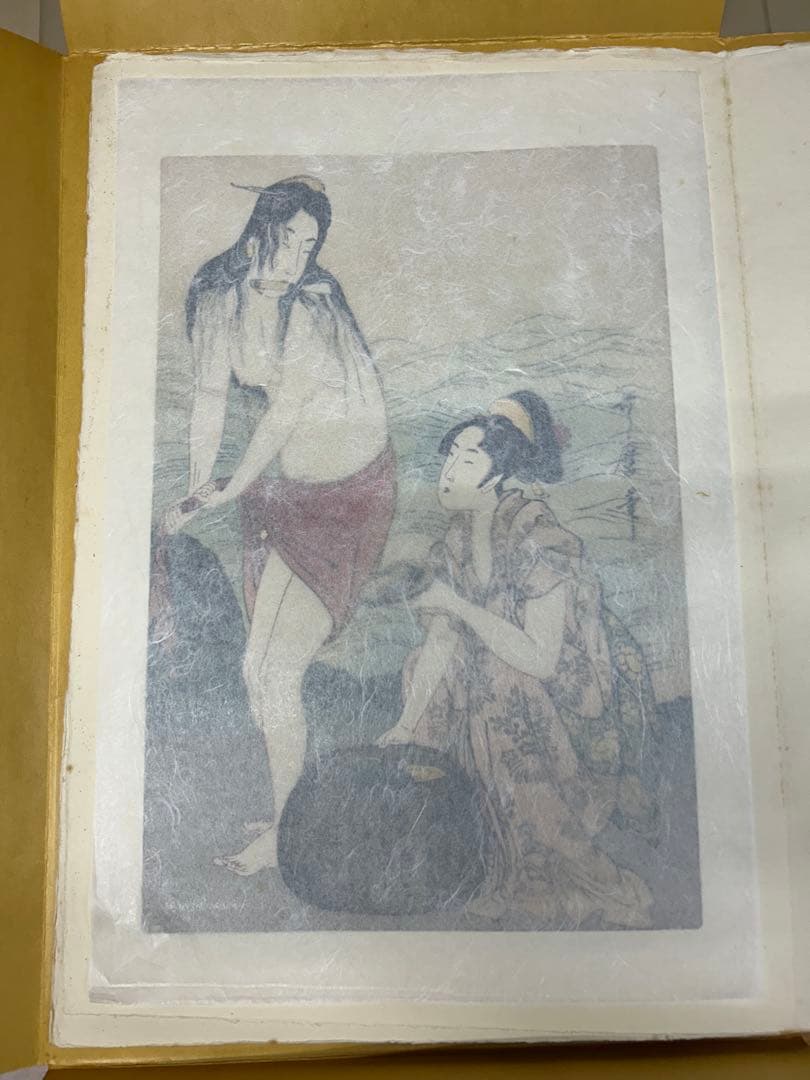 歌麿版画集芳 高見澤版 高見沢研究所 24枚揃 伝統手刷木版画 浮世絵 美人画