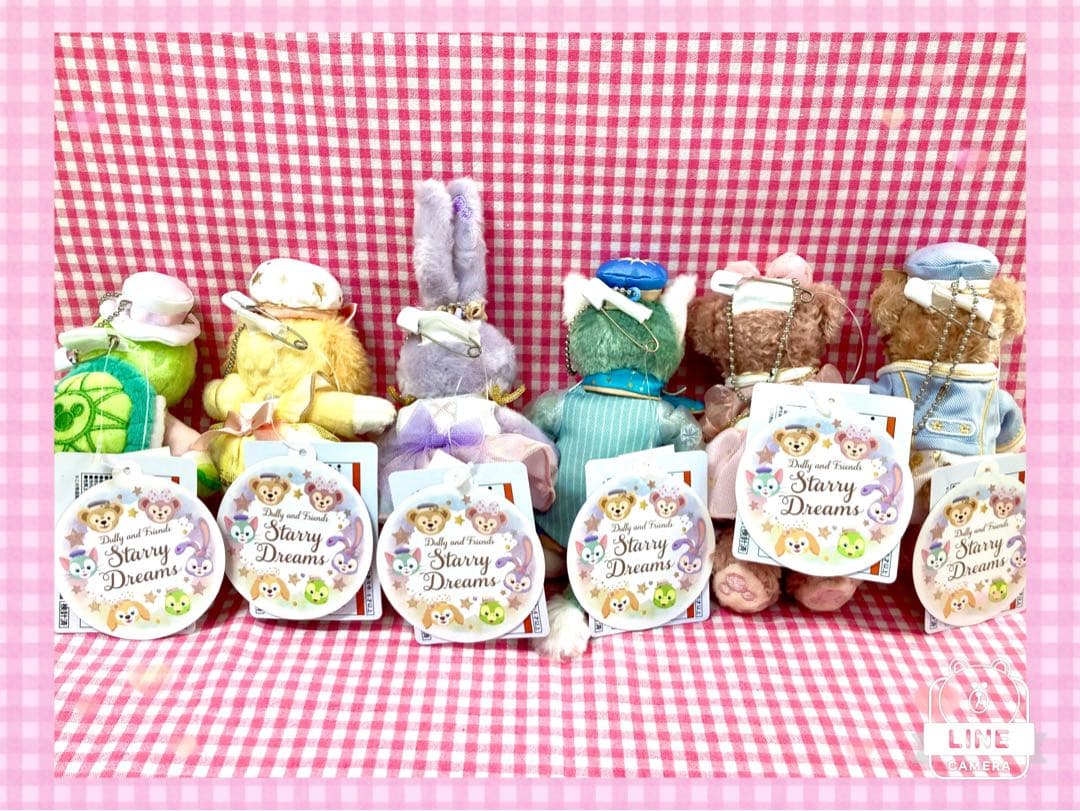 ♡ダッフィー＆フレンズ♡ぬいぐるみバッヂ♡スターリードリームス♡2021年♡