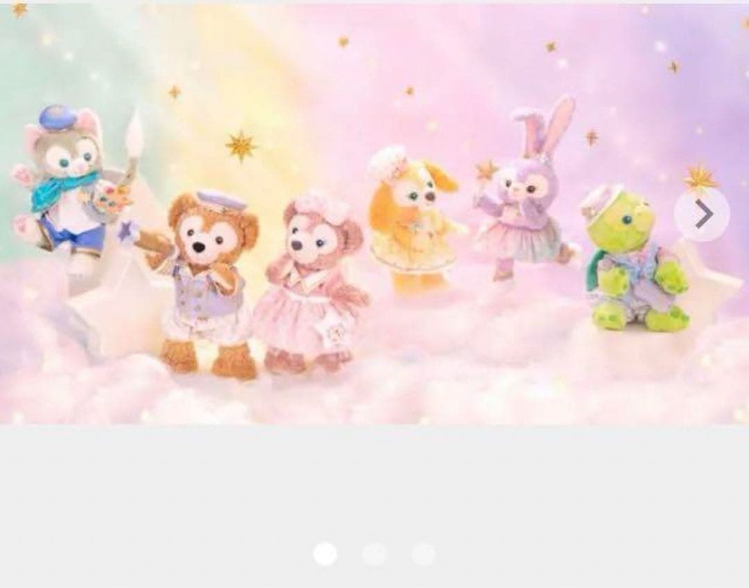 ♡ダッフィー＆フレンズ♡ぬいぐるみバッヂ♡スターリードリームス♡2021年♡