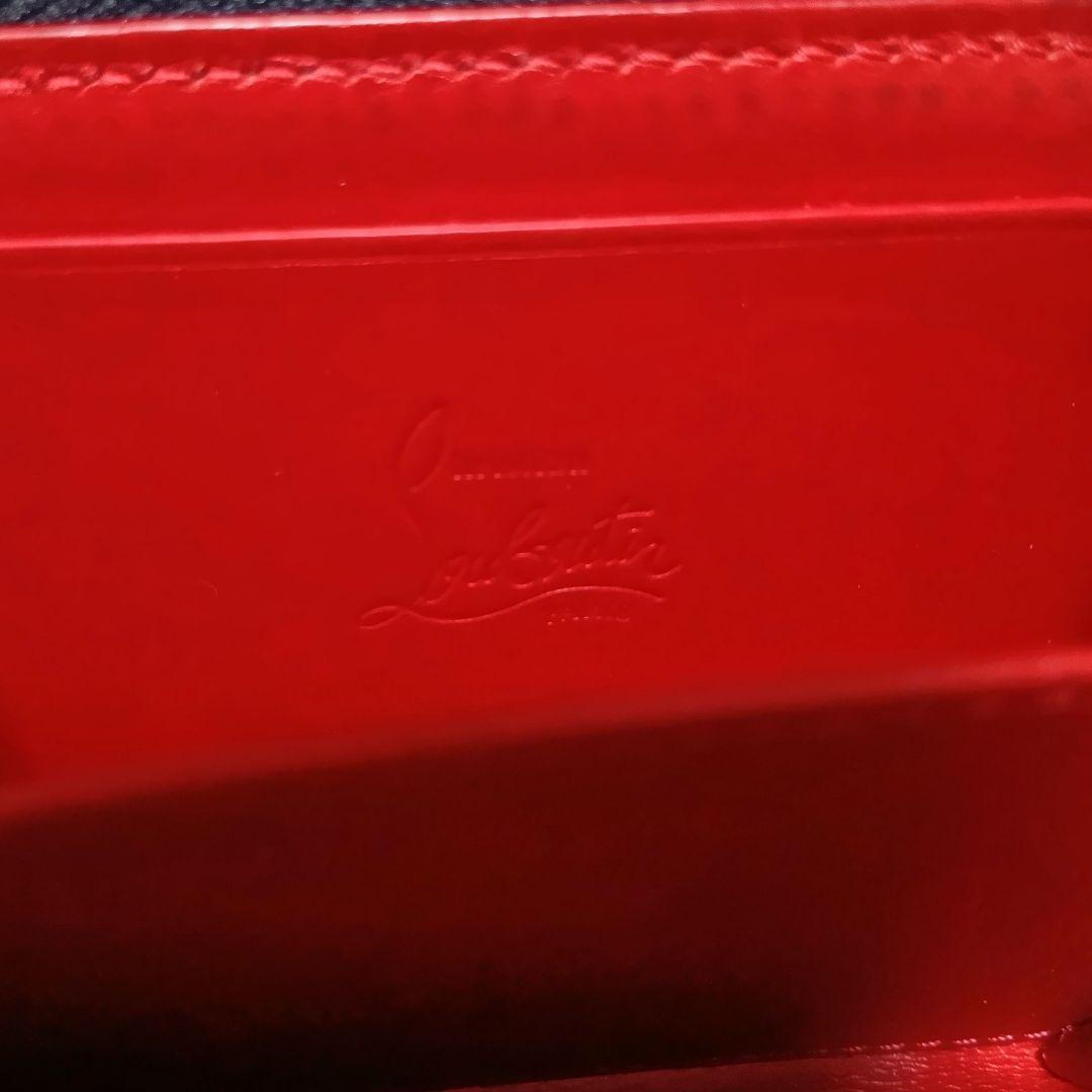 極美品　クリスチャンルブタン　小銭入れ　パネトーネ　オフホワイト　付属品完備