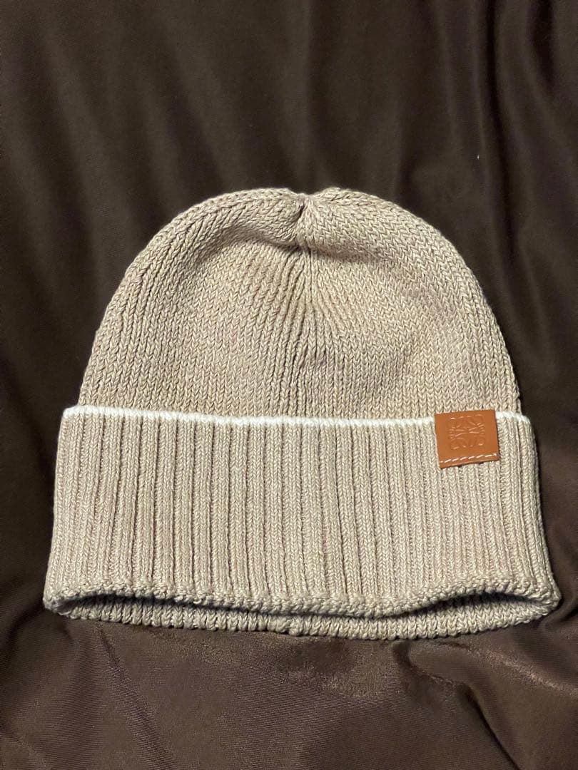ロエベ　ビーニー　ニット帽