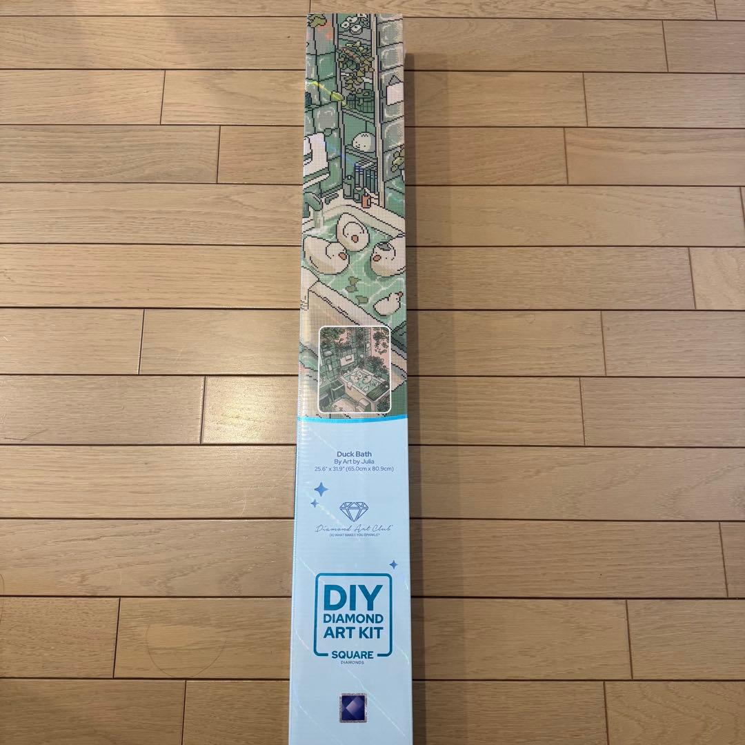 新品未開封　ダイヤモンドアートクラブ　 Duck Bath