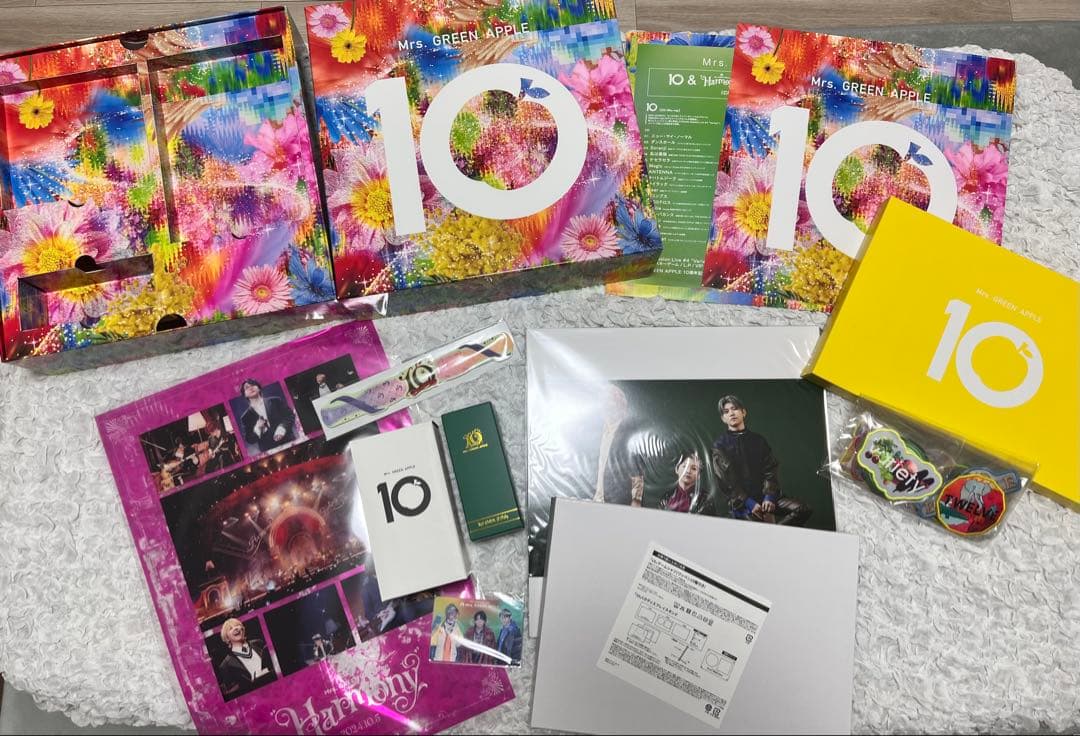 Mrs. GREEN APPLE 「10」+α グッズコンプリートセット