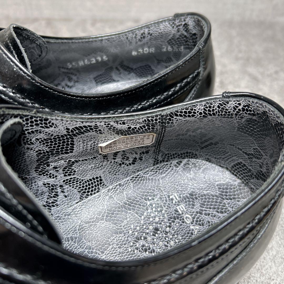 ほぼ新品【REGAL】ビジネスシューズ/630R/プレーントゥ/ドレスシューズ/