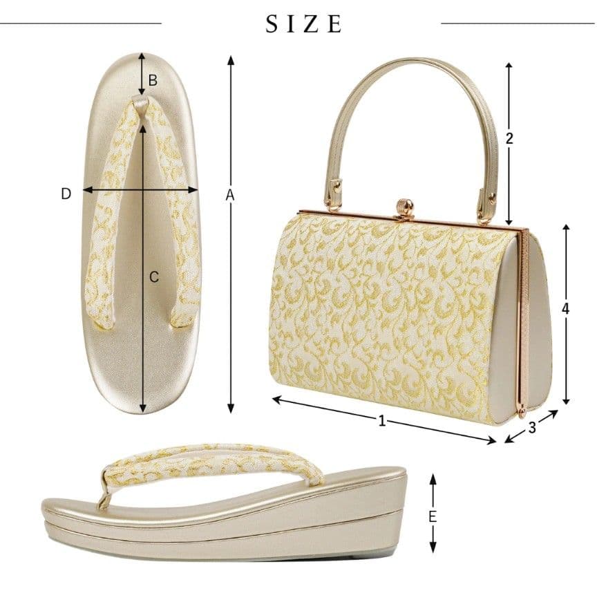 和装用バッグ草履セット　フォーマル　新品未使用　 Fサイズ22.5〜24cm
