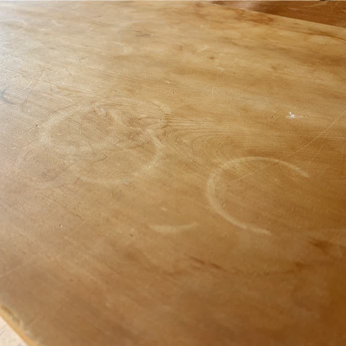 裁ち台　木製　一枚板　二枚組　脚付き　166.7×80×78（組んだサイズ）