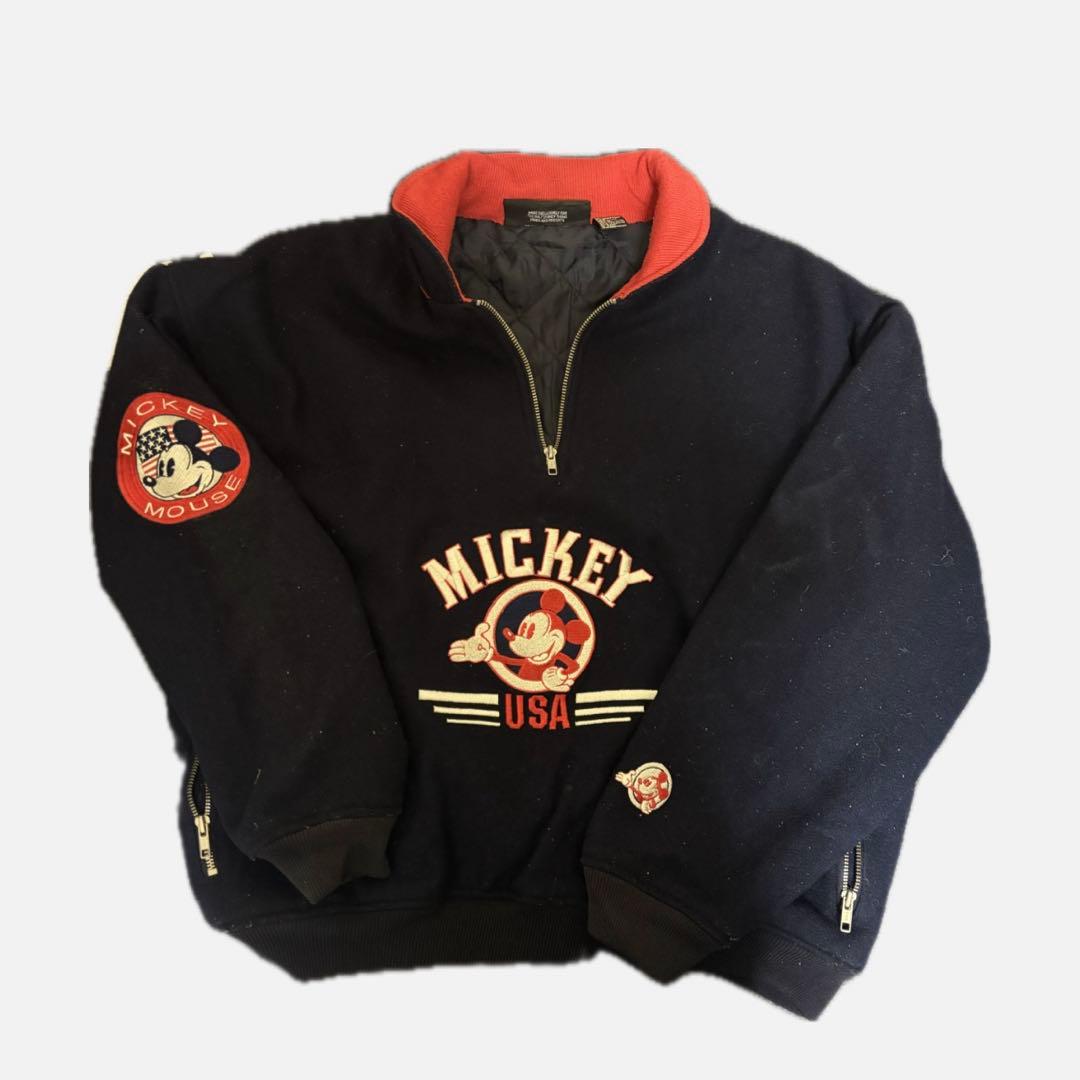 ジャケット・アウター vintage Disney MickeyMouse USAjacket90's