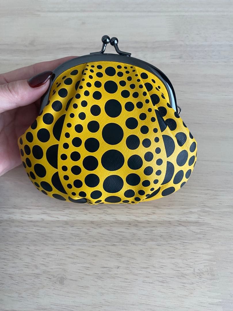 草間彌生　がま口 ケース　新品未使用