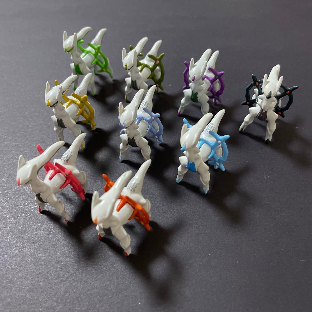Pokemon ポケットモンスター ポケモン アルセウス ミニフィギュア9個