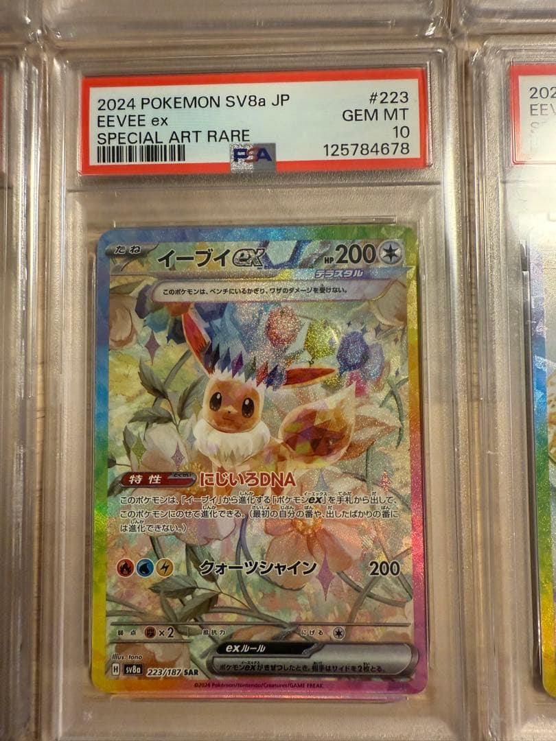 【PSA10】テラスタルフェスex ブイズSAR コンプリート