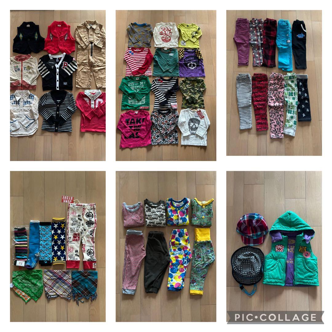 男の子用 子供服　キッズ　まとめ売り 51点　サイズ 90 95 100