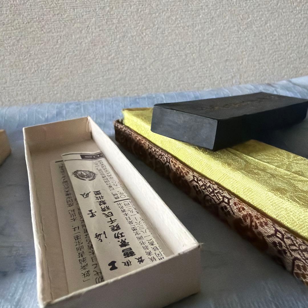 墨　唐墨　中国　鉄斎　書画　習字　硯