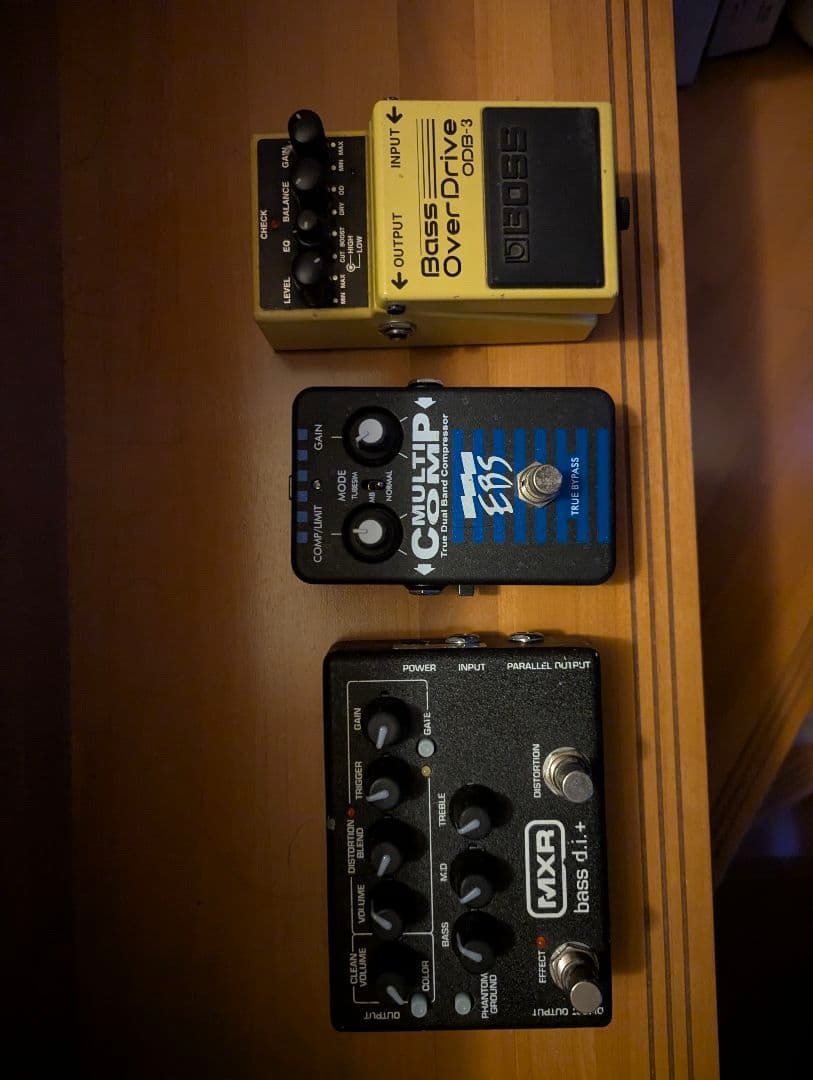 ベースエフェクターセット ODB-3 EBS MXR