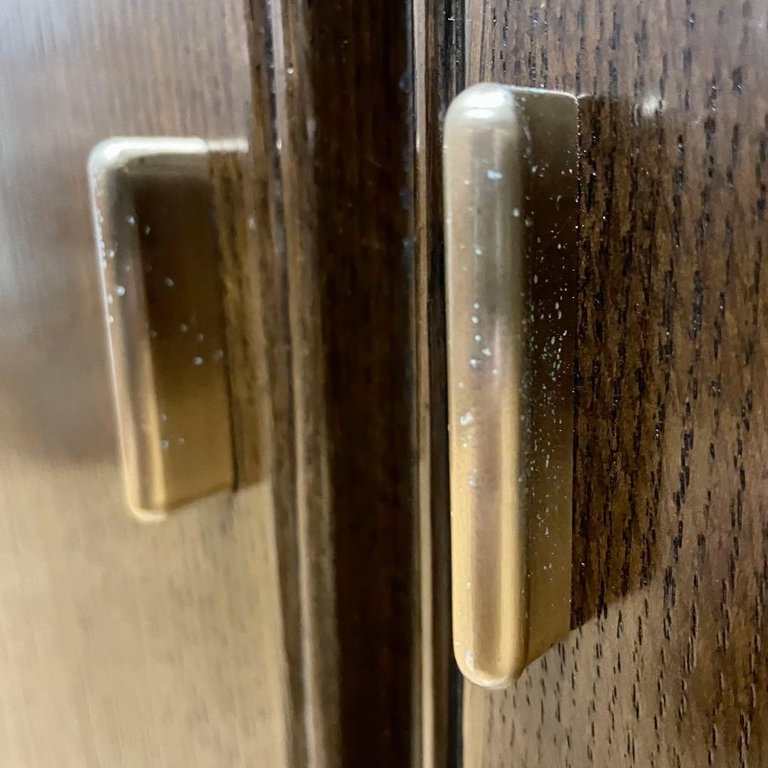 【karimoku】HG2000MD+HG8000MD 飾棚 (1990年代製)