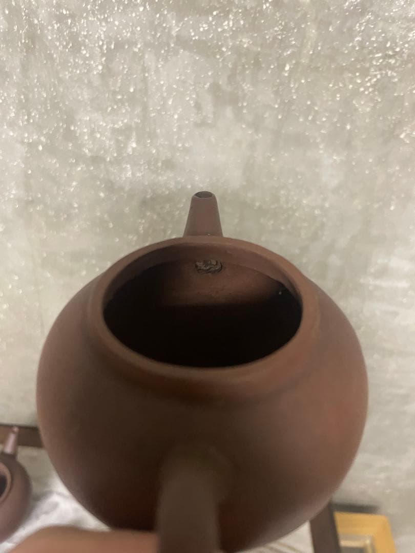 急須　紫砂　中国　古玩　宜興　赤泥　曷明昌　古美術　骨董