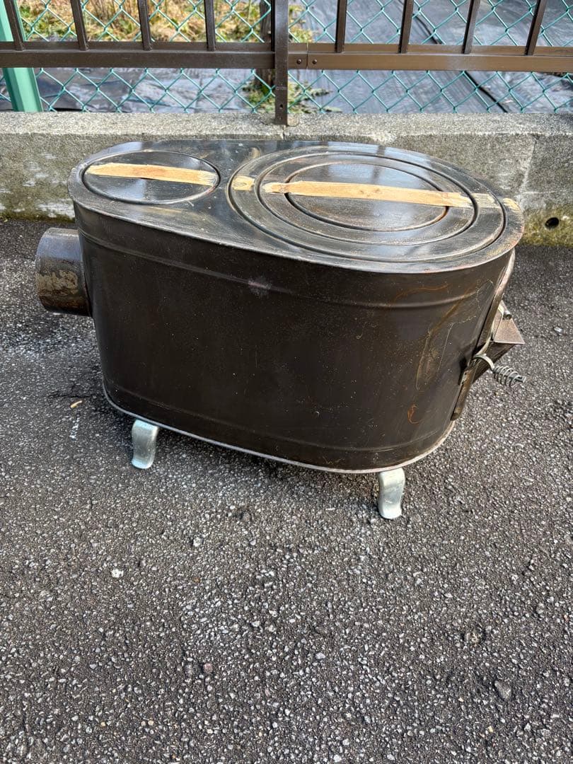 薪ストーブ 玉子型 未使用