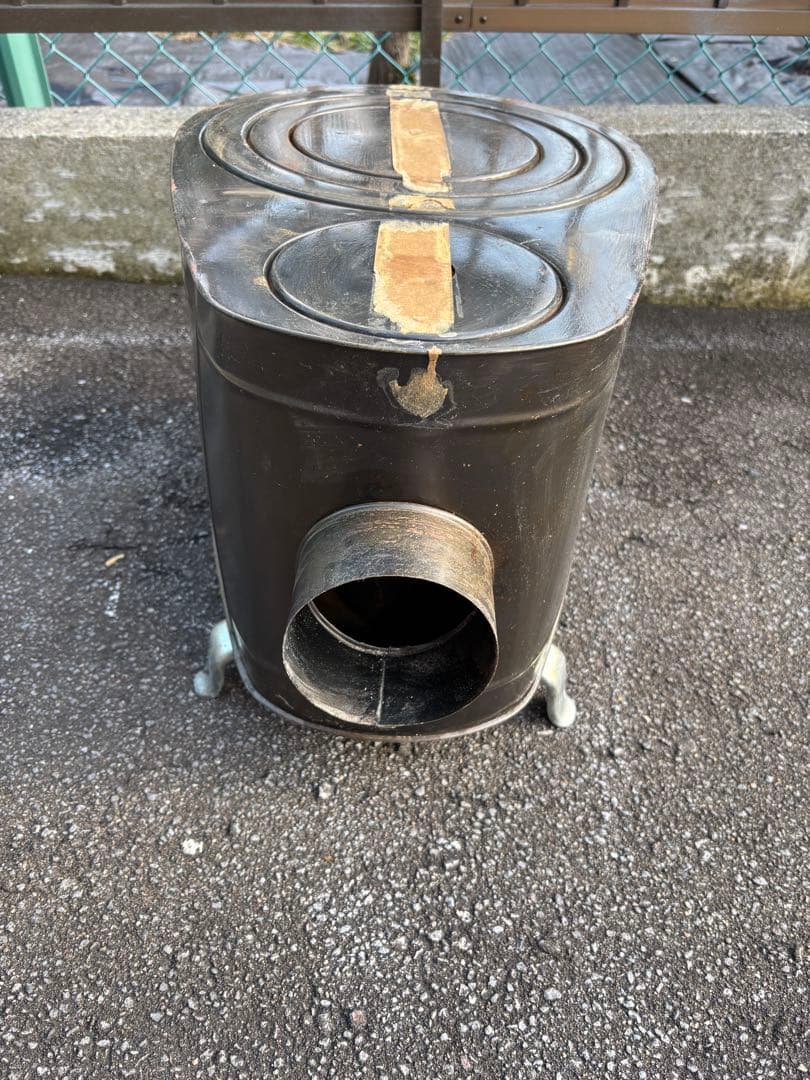 薪ストーブ 玉子型 未使用